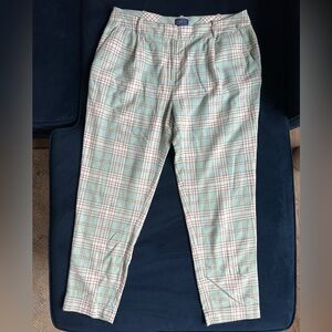 Pendleton retro cropped Plaid mcm golf Chinos trousers